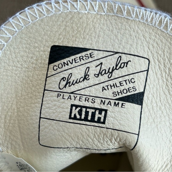 Kith x Converse Cream High-Tops - Picture 5 of 14